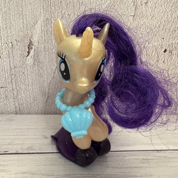 My Little Pony (MLP): The Movie G4 "RARITY" Treasure Seapony 4" (SKU: 206TO) - Picture 3 of 5